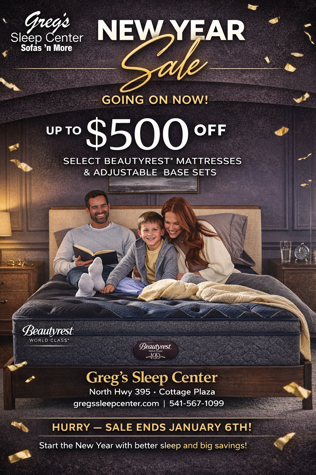 Memorial Day Sale Greg's Sleep Center