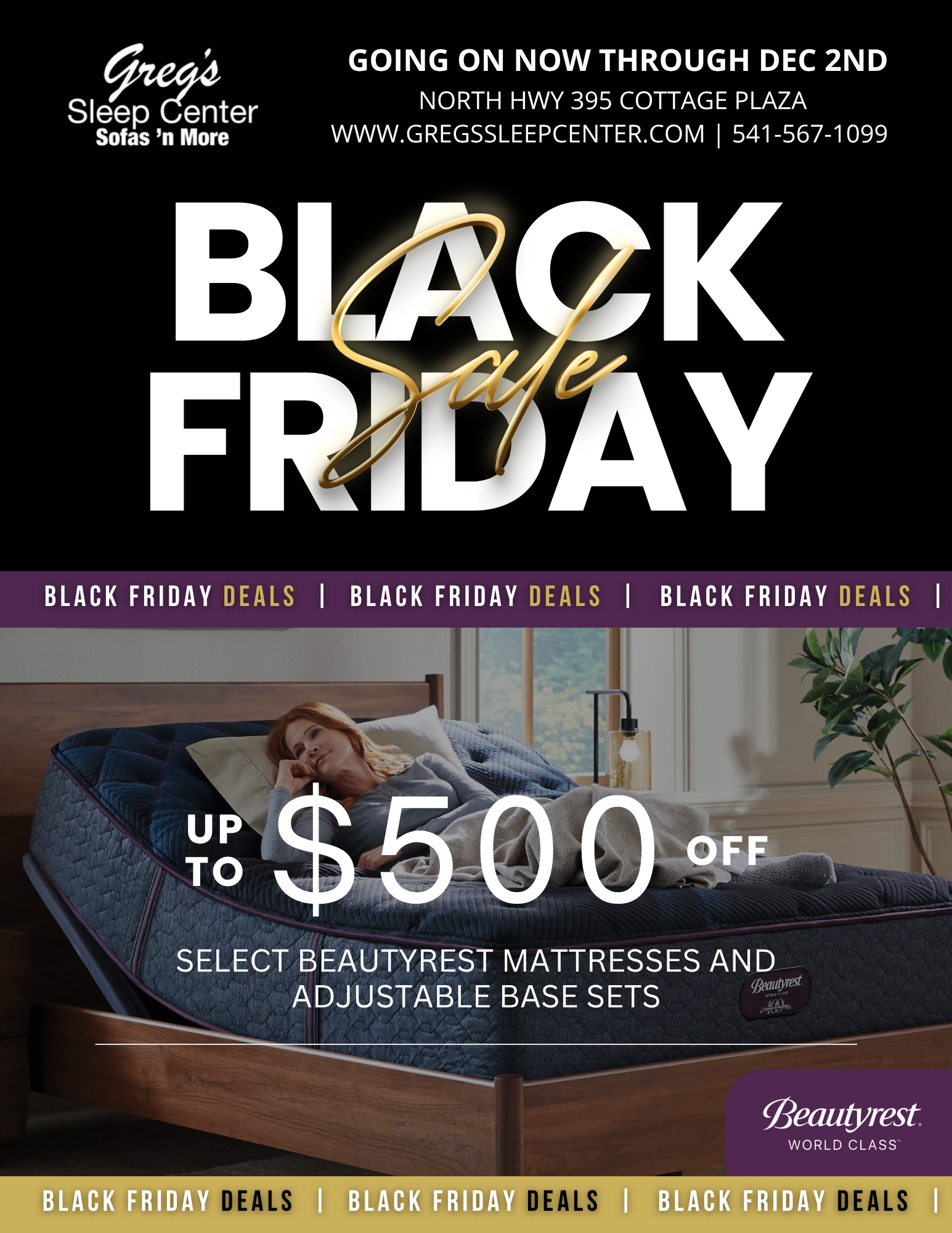 Memorial Day Sale Greg's Sleep Center