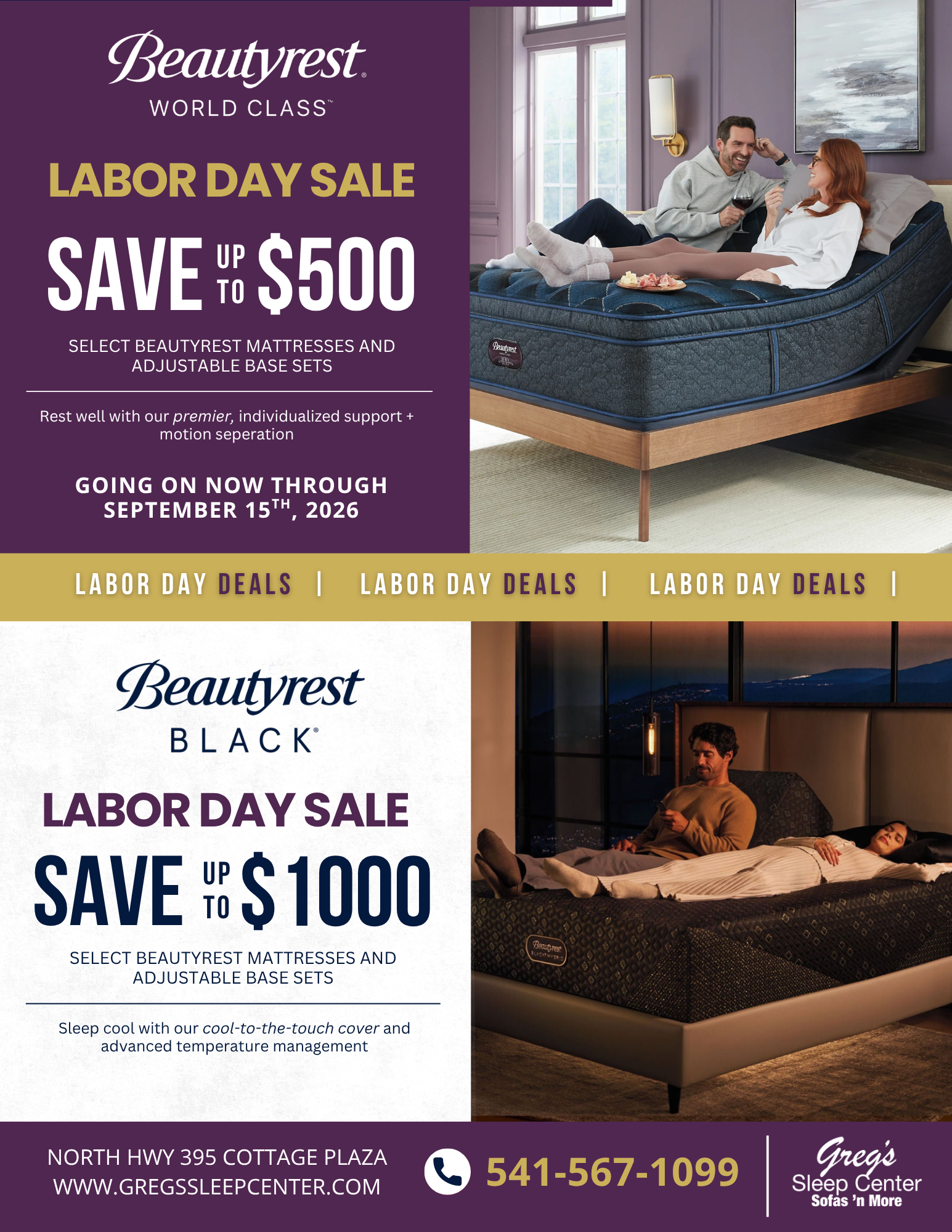 LABOR DAY SALE